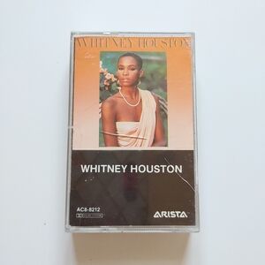 Whitney Houston self titled debut cassette tape vintage 1985